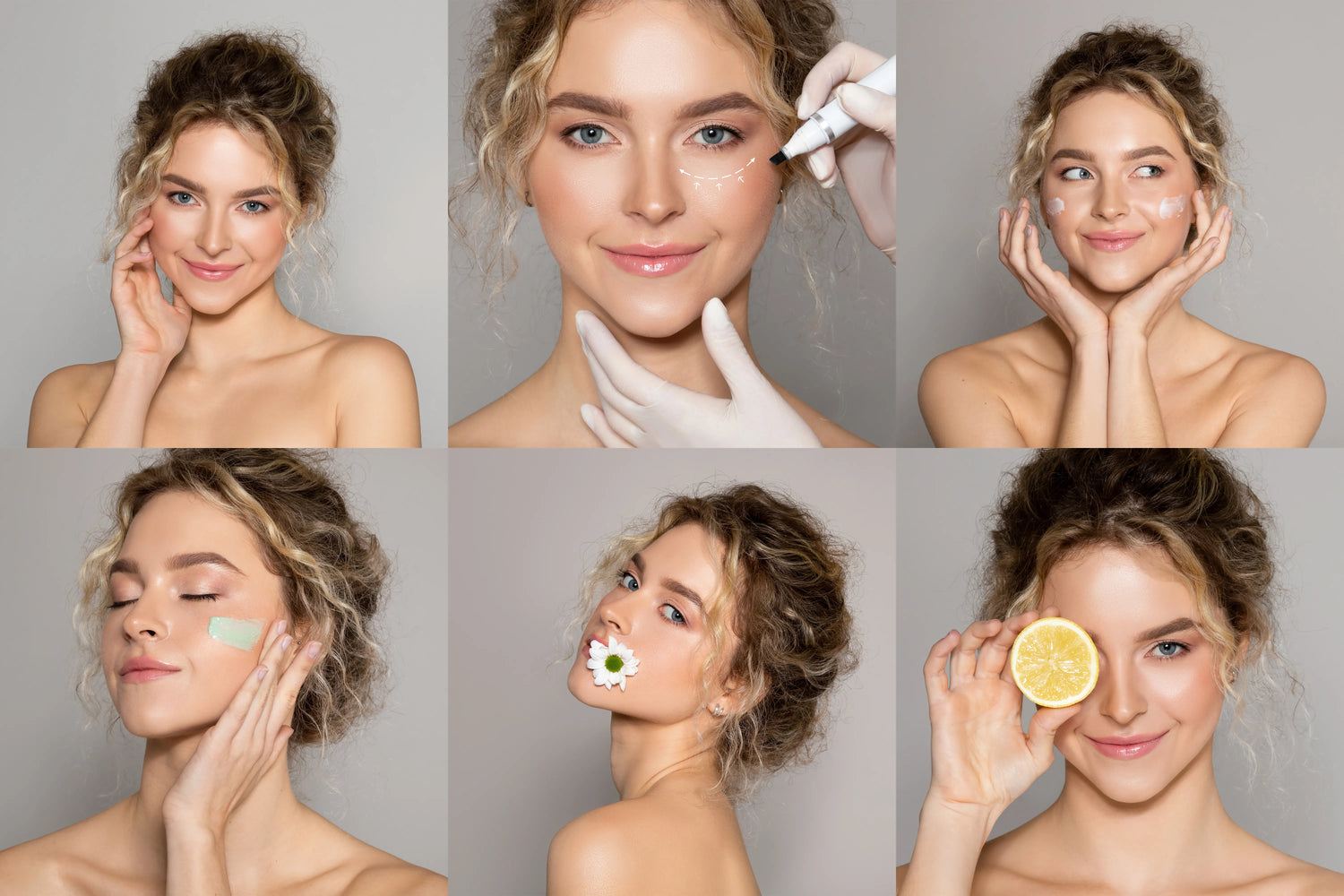 Daily Facial Care Step by Step